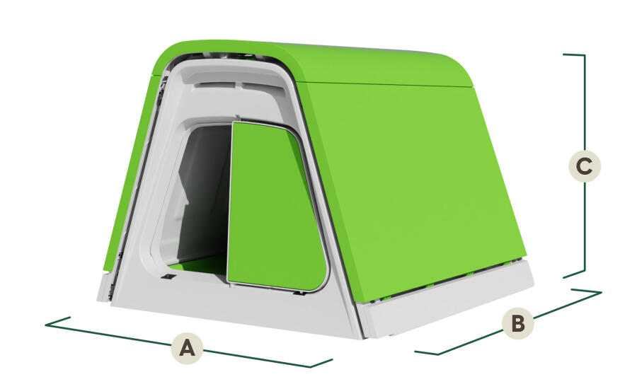 eglu go rabbit hutch dimensions