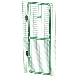 Outdoor Pet Run - Full Height Door