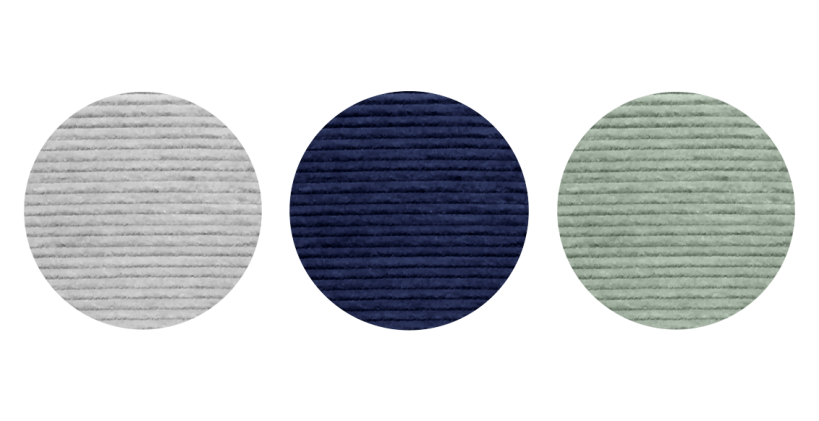 colour swatches for easy clean dog beds